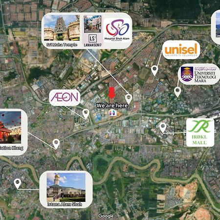 Hostahome Suites At I-City, Central Mall Shah Alam Buitenkant foto