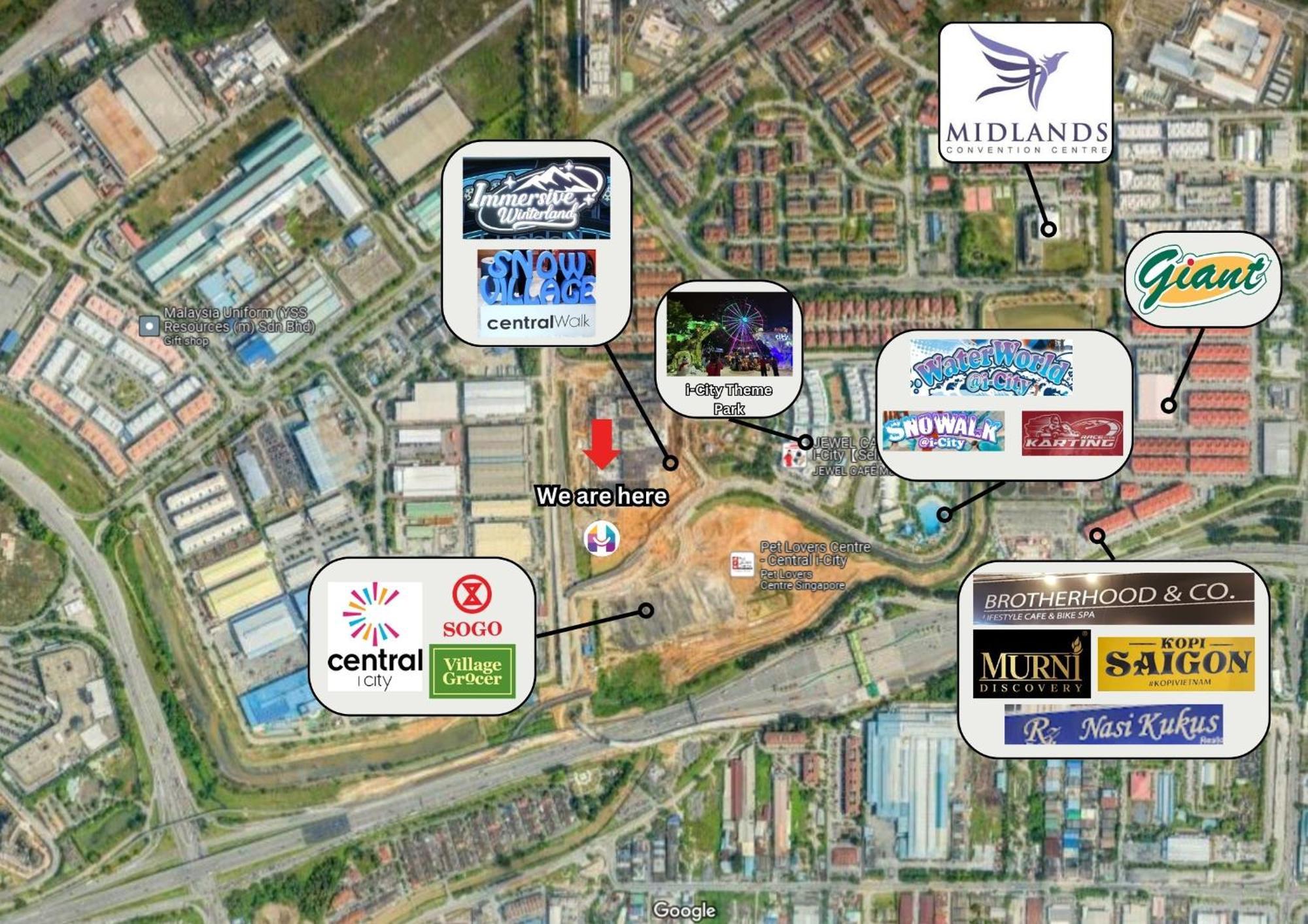 Hostahome Suites At I-City, Central Mall Shah Alam Buitenkant foto